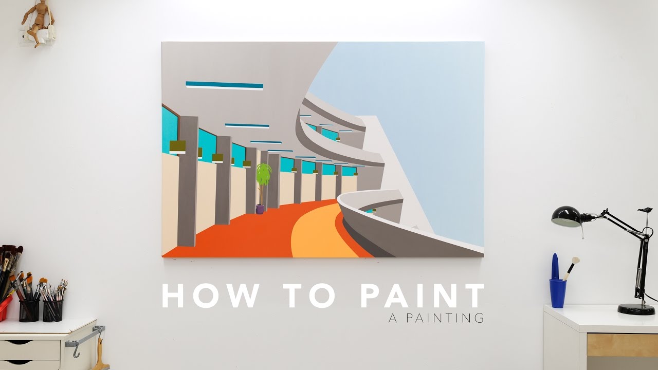 How to paint a painting in two minutes...! - Jos&eacute; Louren&ccedil;o