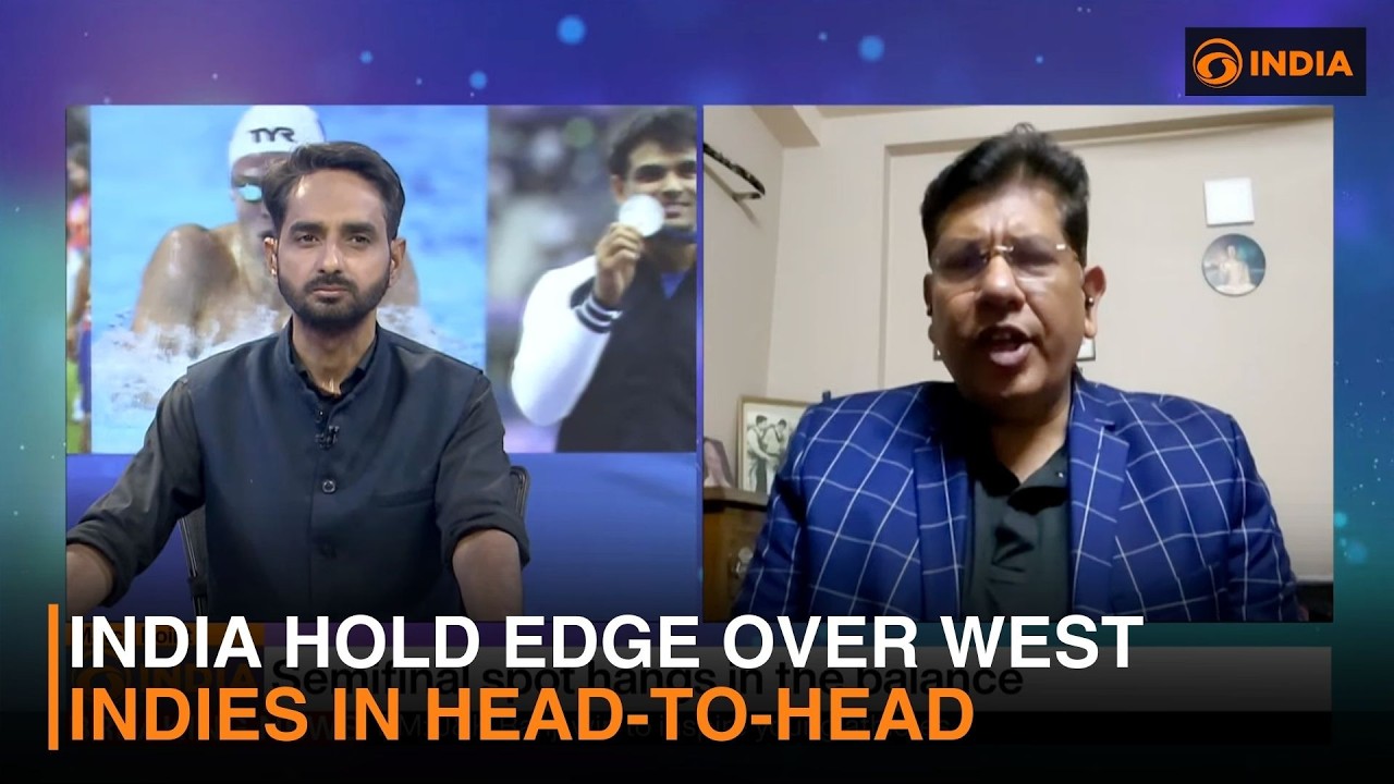 India hold edge over West Indies in head-to-head | DD India