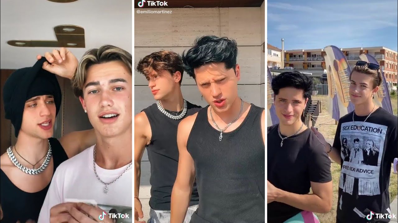 Martinez Twins TikTok Compilation's Jimena Aaron Justboggi Ivan Emilio Boggi Team Ken TikTok Videos🔥