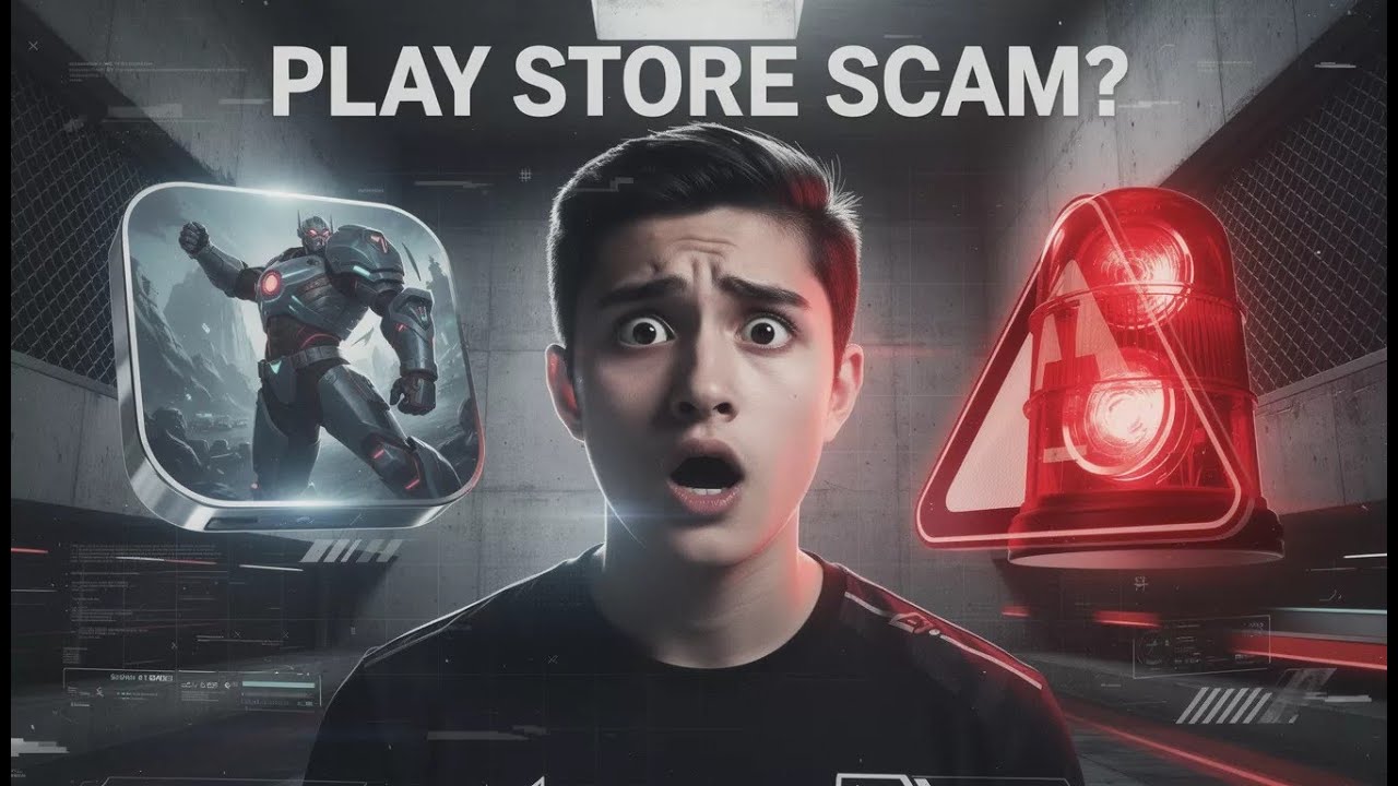 Fake Gaming Apps Are Stealing From You &mdash; Even on Play Store | Cyber Alert 🚨 || CyberPeace TV