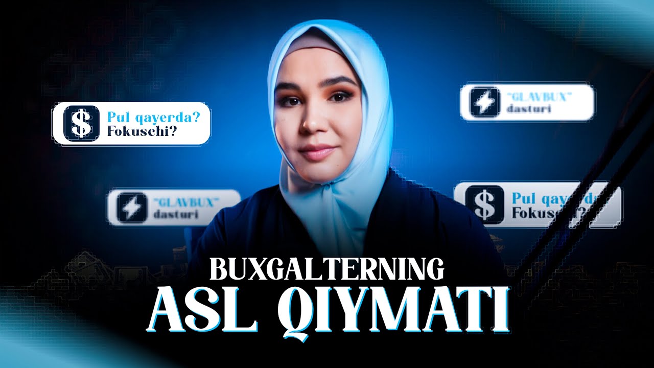 Buxgalterning asl qiymati nimada? | Zamira Djurayeva