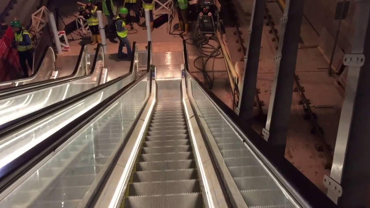 Een ritje op de langste roltrap van de Benelux