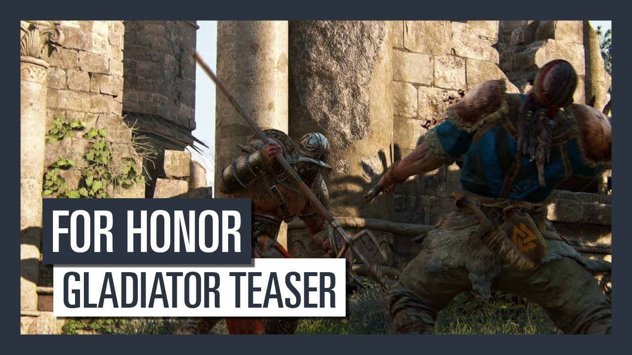 For Honor Grudge & Glory - Gladiator teaser