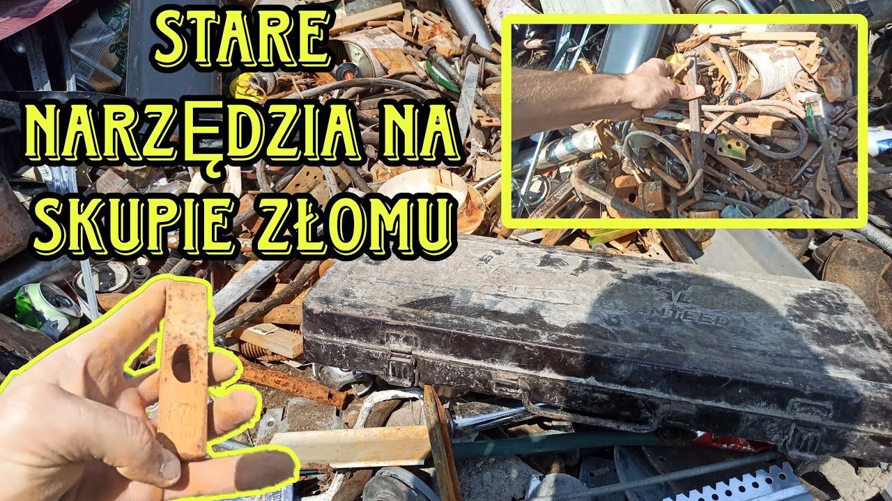 Stare narzędzia | Skrzynka | Skarby na skupie złomu