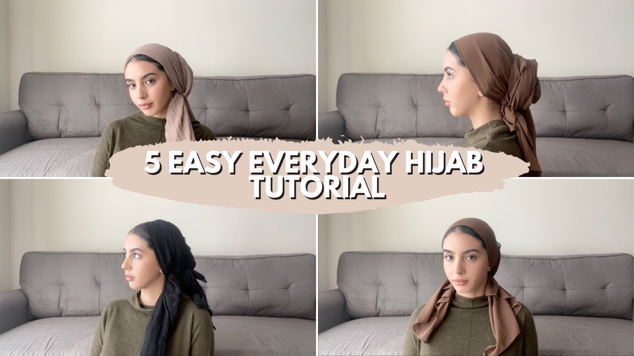 HOW TO: EASY HIJAB/TURBAN TUTORIAL | NO PINS | COTTON & CHIFFON STYLE