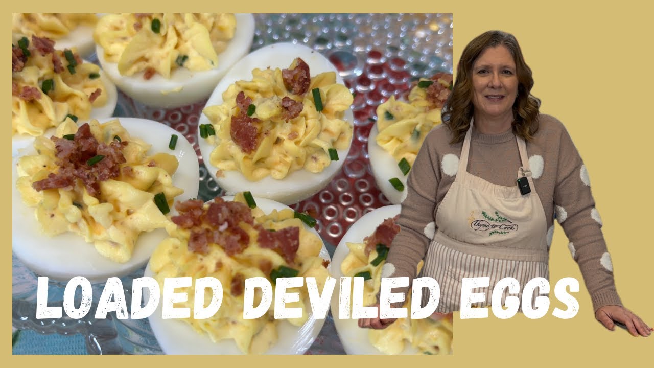 Loaded Deviled Eggs
