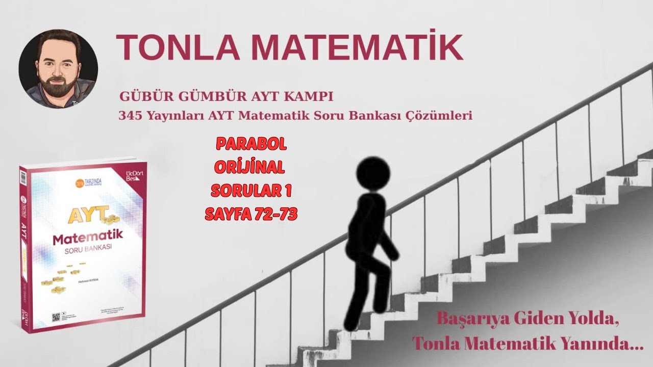 PARABOL ORİJİNAL SORULAR 1  (345 AYT MATEMATİK 2025-2026 )