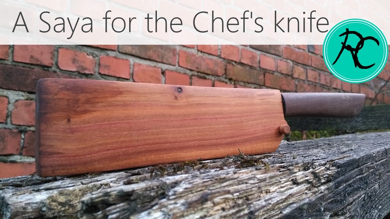 Make a Saya - a sheath for the chef's knife