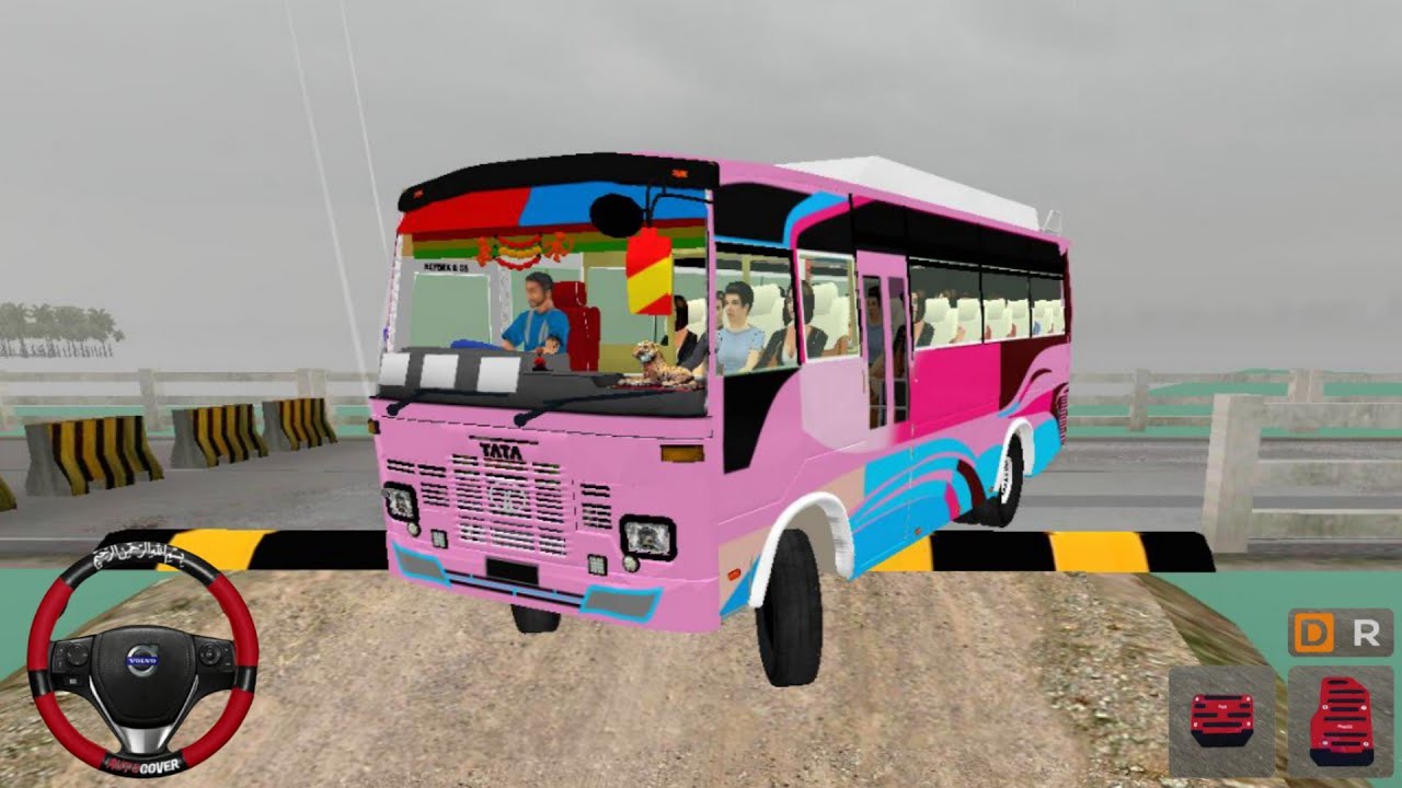 Araniko OLD Tata Super Express Nepali Bus Mod For Bussid - Bus Simulator Indonesia - Android Games 
