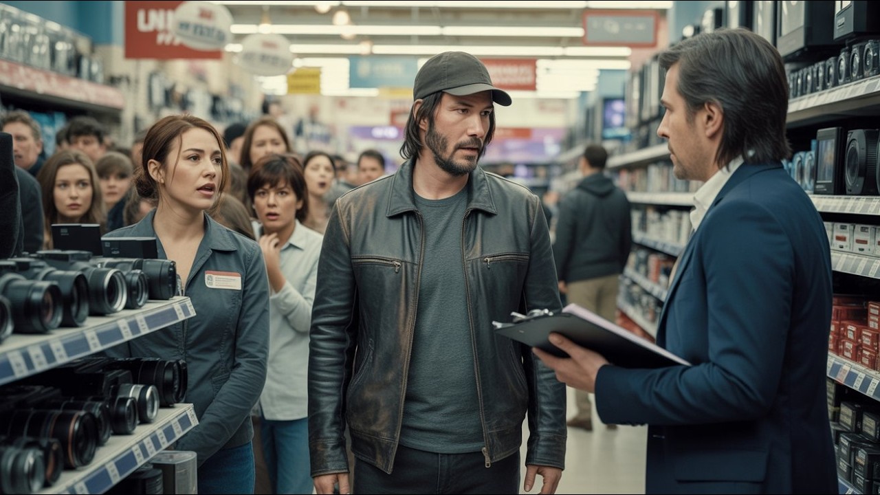 Store Manager Fired Her for Helping a Stranger — Minutes Later He Regretted It… It Was Keanu Reeves
