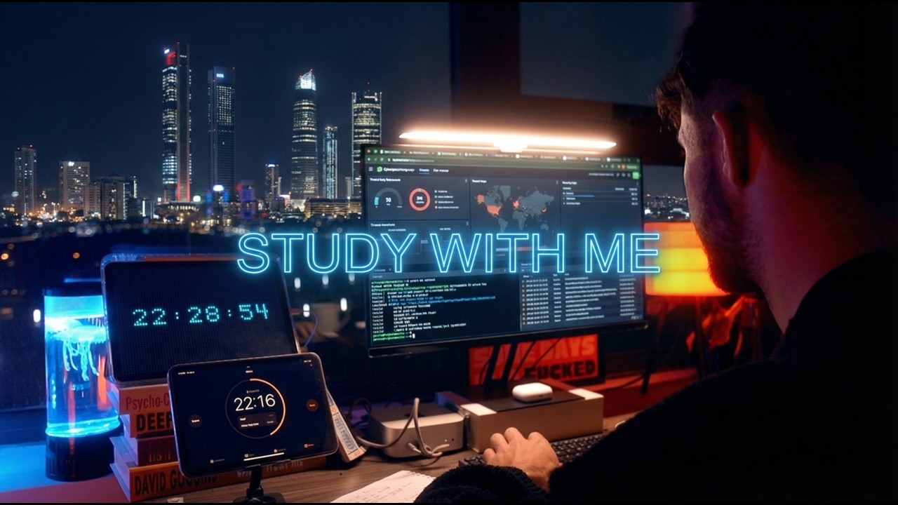 1-Hour Study With Me - Pomodoro, Medical Student, Hyperfocus