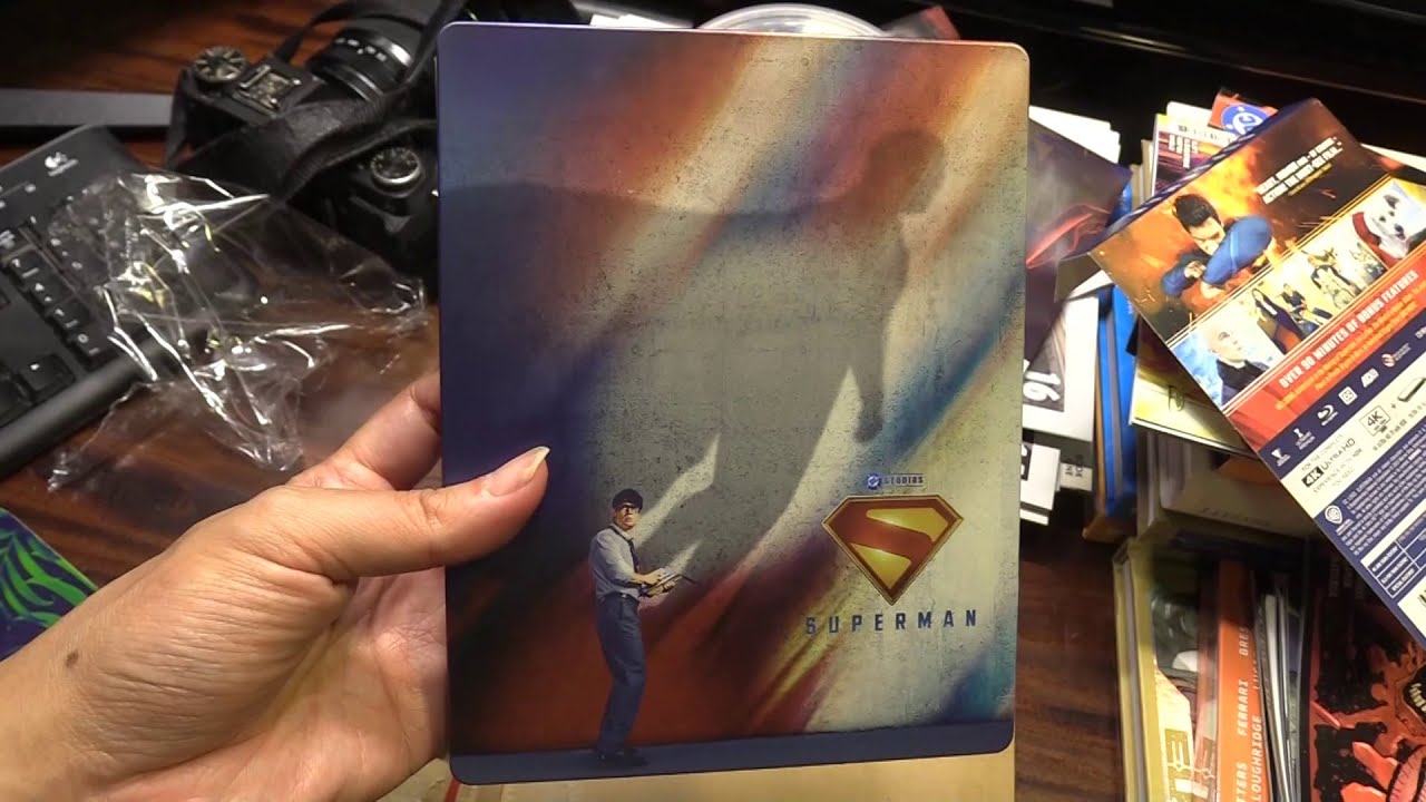 Супермен Blu-Ray/4K Steelbook ограниченного издания