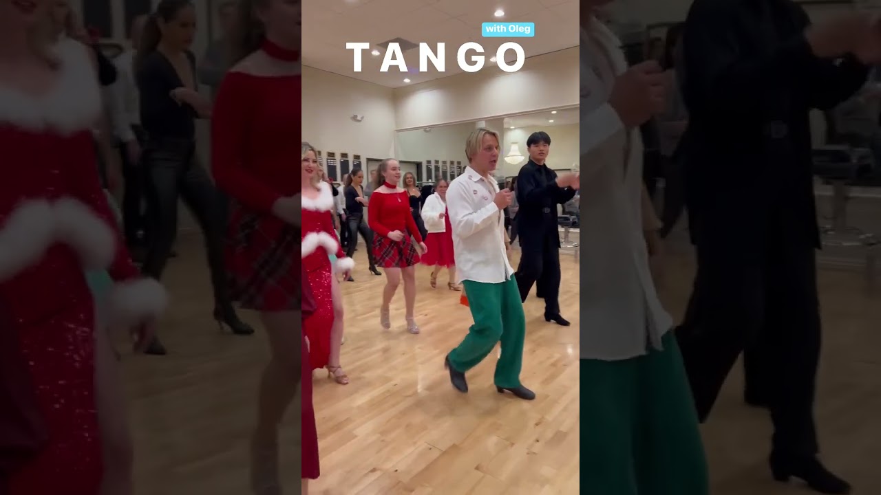 How to dance tango, basic step easy? - tutorial by  Oleg Astakhov #olegastakhov