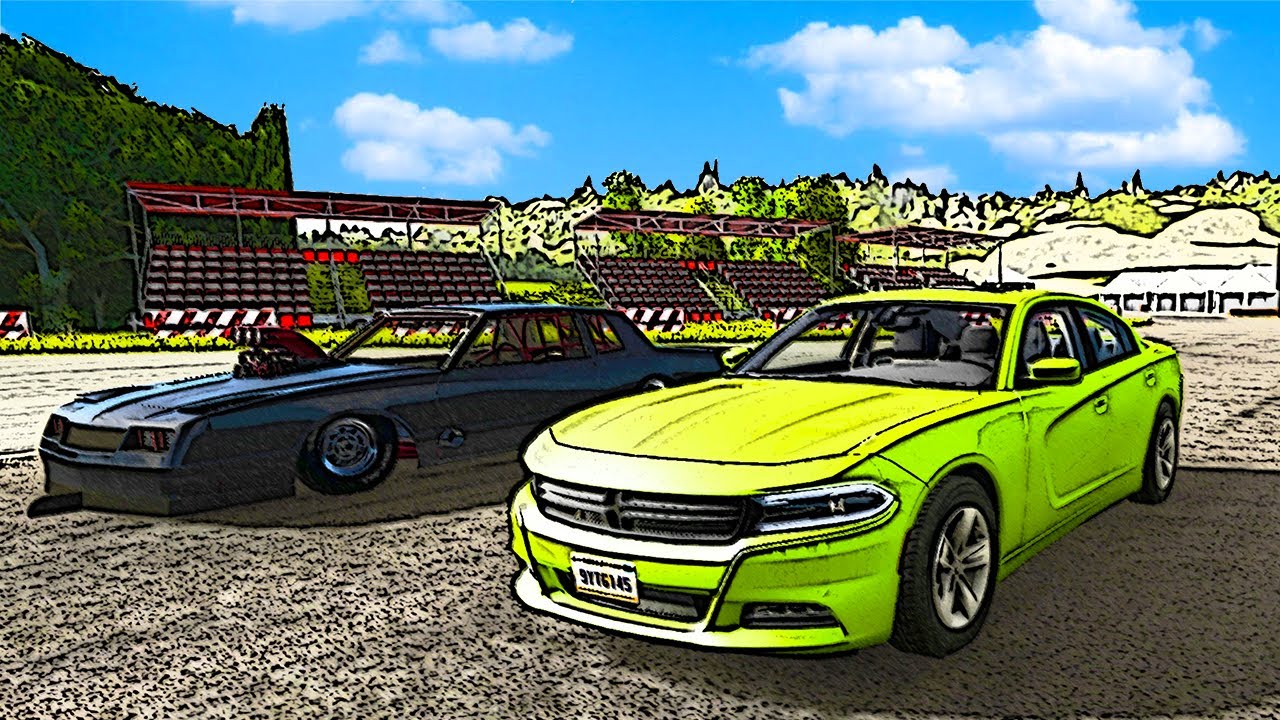 High Speed DRAG RACE Ends in TOTAL DISASTER!! (BeamNG Drive Mods)