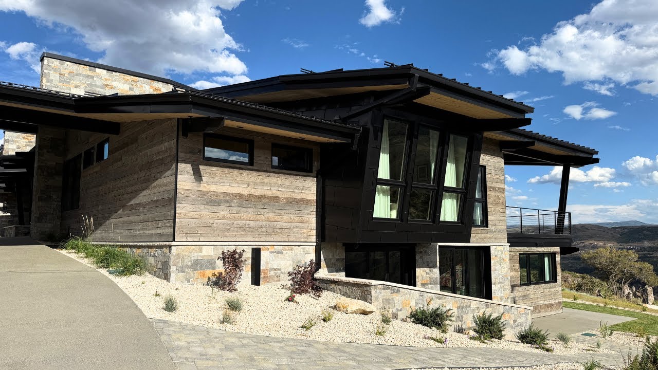 PARK CITY AREA SHOWCASE OF HOMES 2025 - BIG CANYON HOMES TUHAYE KAMAS - YOU WON'T BELIEVE THIS HOME!