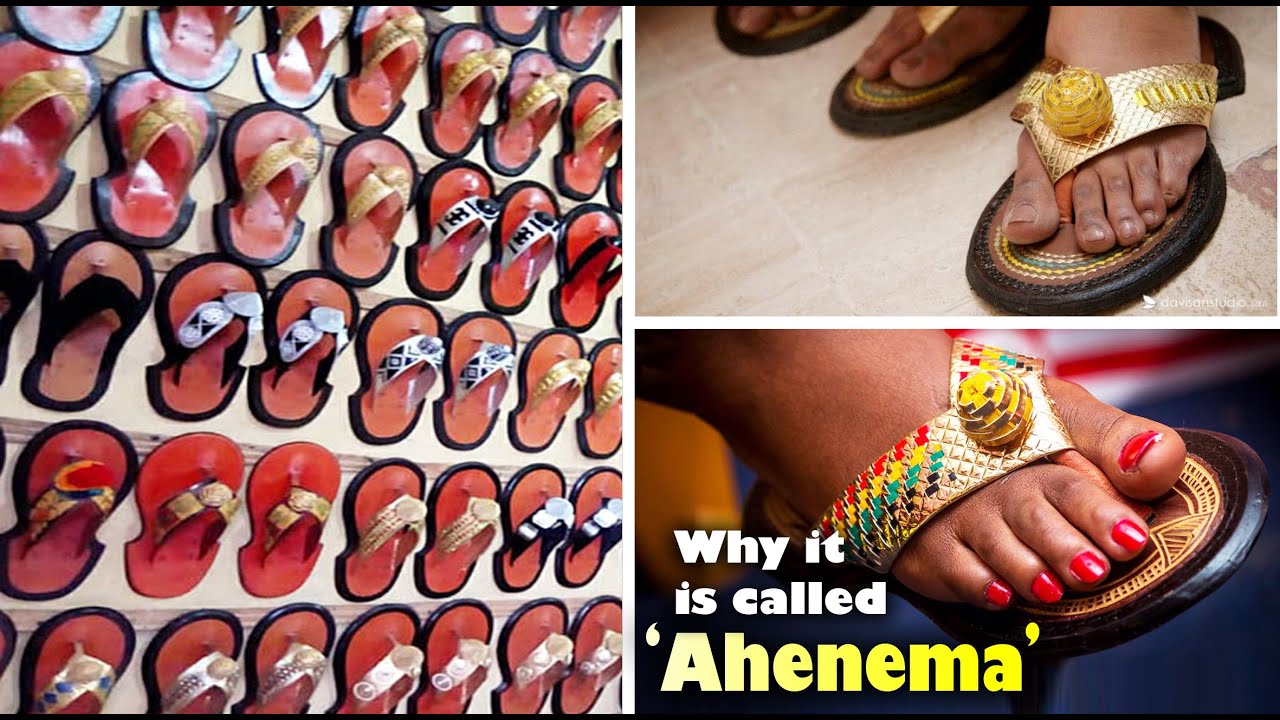 Why it is called 'Ahenema' / How to make Ghanaian Traditional Royal Slippers Ahenema