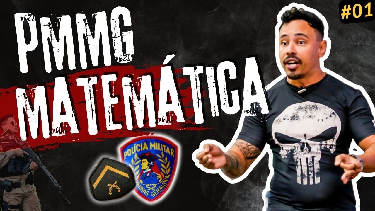 Missão 100 Matemática PMMG - 2024 | Foco CRS Concurso Polícia Militar MG | Aula #01 - Conjuntos