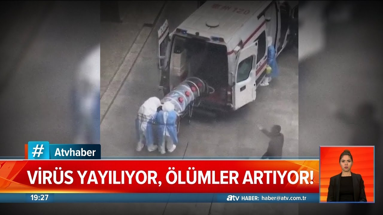 Corona vir&uuml;s&uuml; yayılıyor, &ouml;l&uuml;mler artıyor! - Atv Haber 10 Şubat 2020