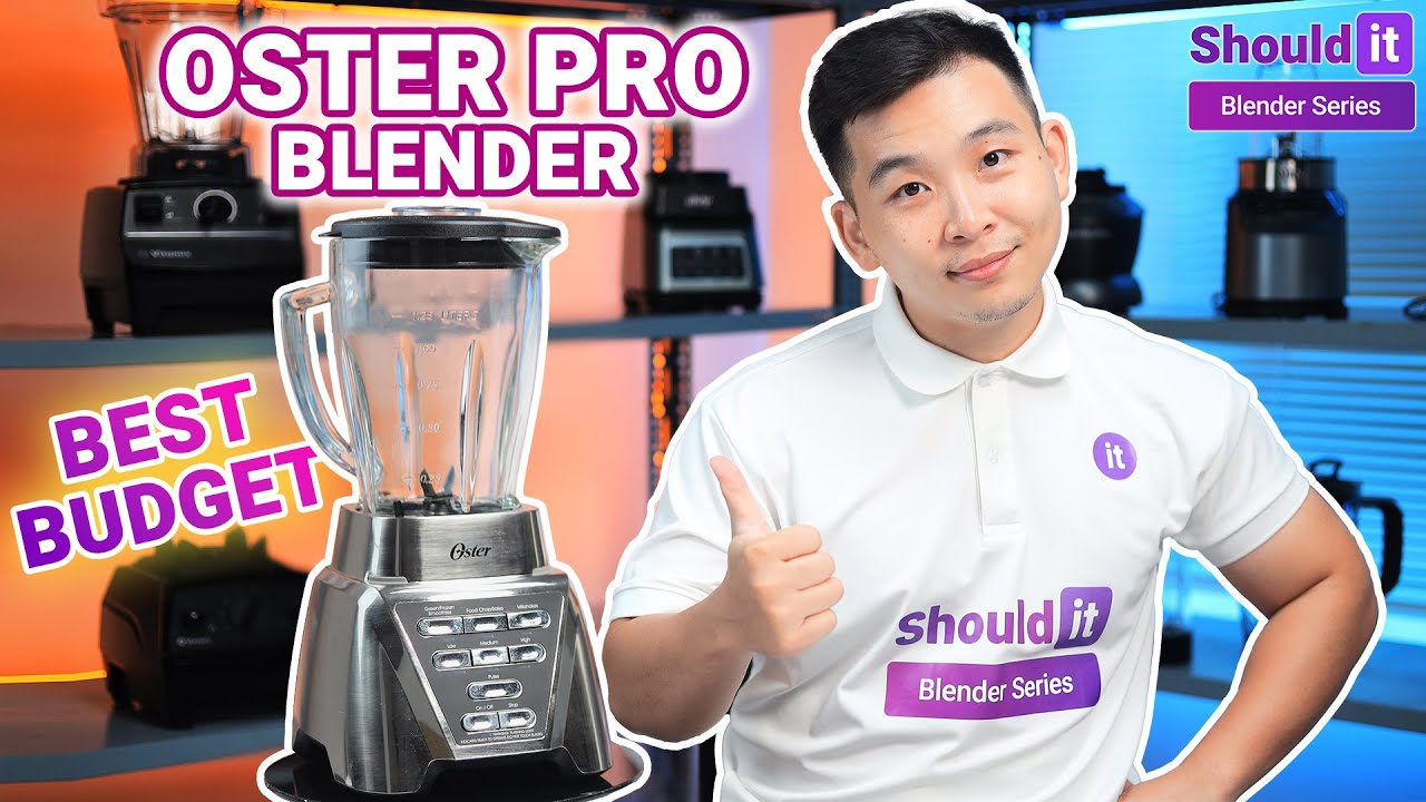 Oster Pro 1200W Blender - A Good Budget Option | Shouldit Blender Series