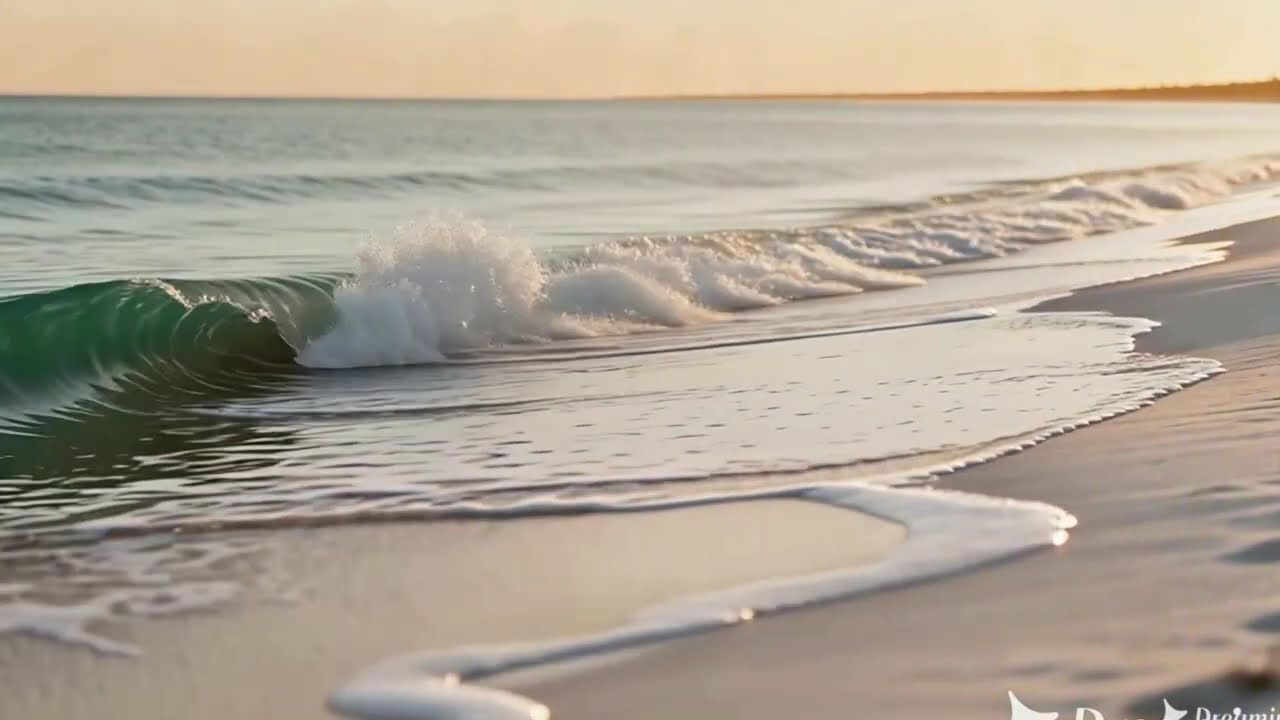 Peaceful Beach Waves – Natural Sounds to Relax Your Mind | Naturia Soundscape
