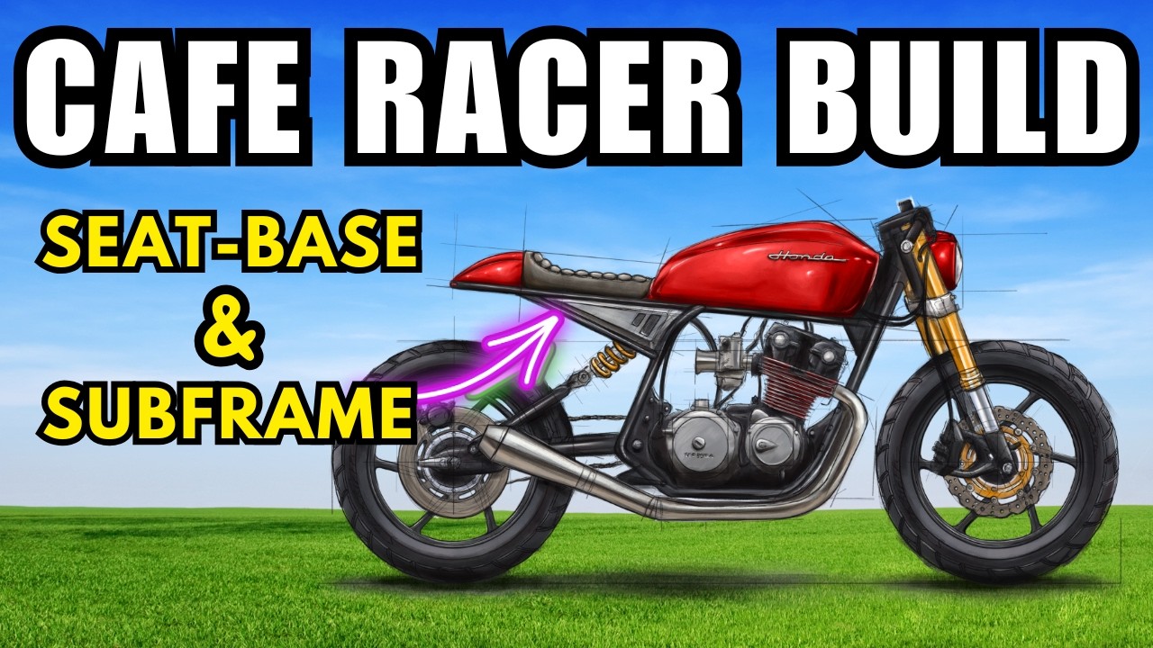 Как построить CAFE RACER шаг за шагом (Honda CB750)