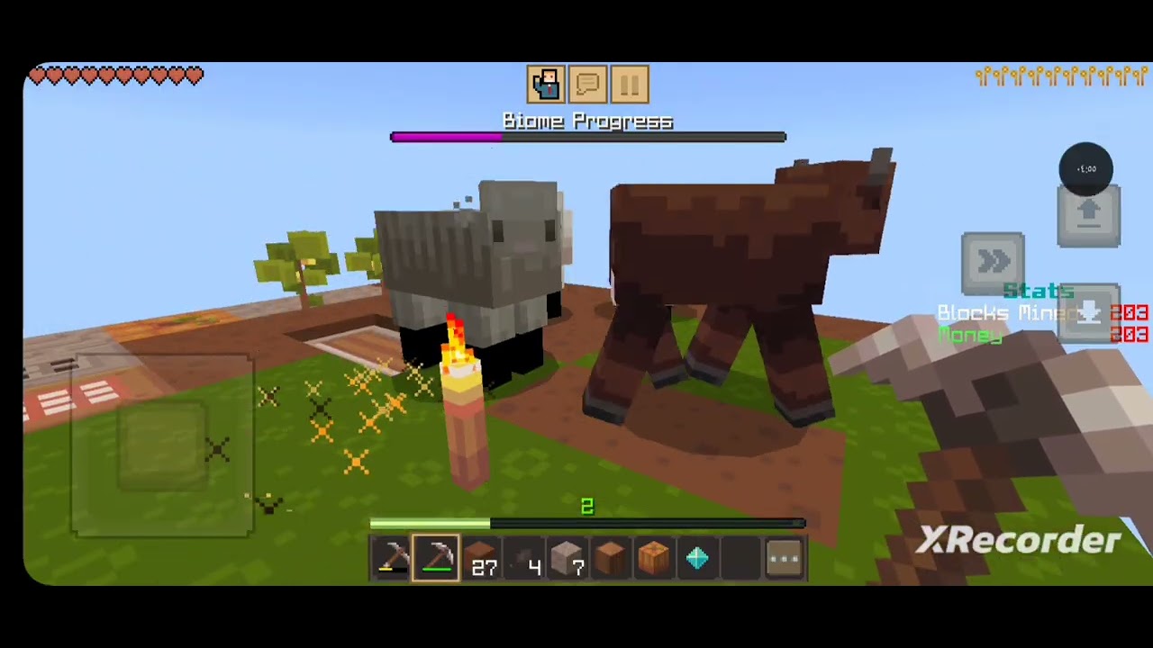 سوينا الحضيرة👍😎 ..... ماينكرافت ONE BLOCK#2