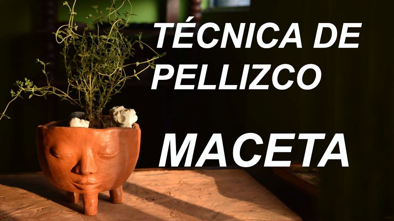 Introducción a la Cerámica| Técnica del pellizco| Como hacer una maceta
