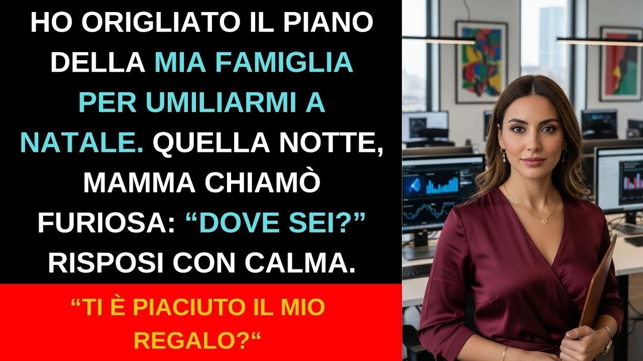 Quella notte origliai il piano della mia famiglia per umiliarmi a Natale