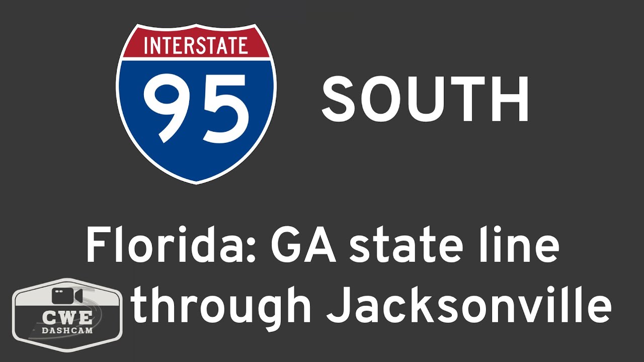 Driving I-95 South in Florida from GA state line through Jacksonville: not for the faint of heart!