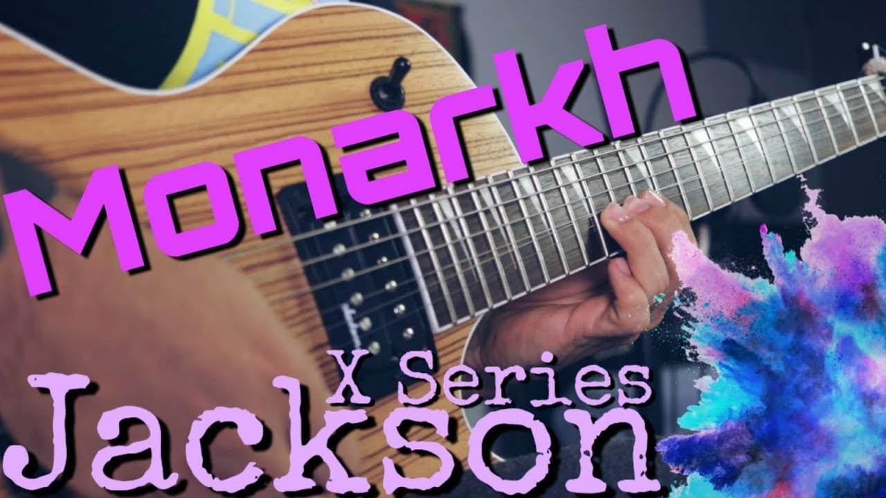 Visitando la Jackson X Series Monarkh SCX - Zebrawood - Demo
