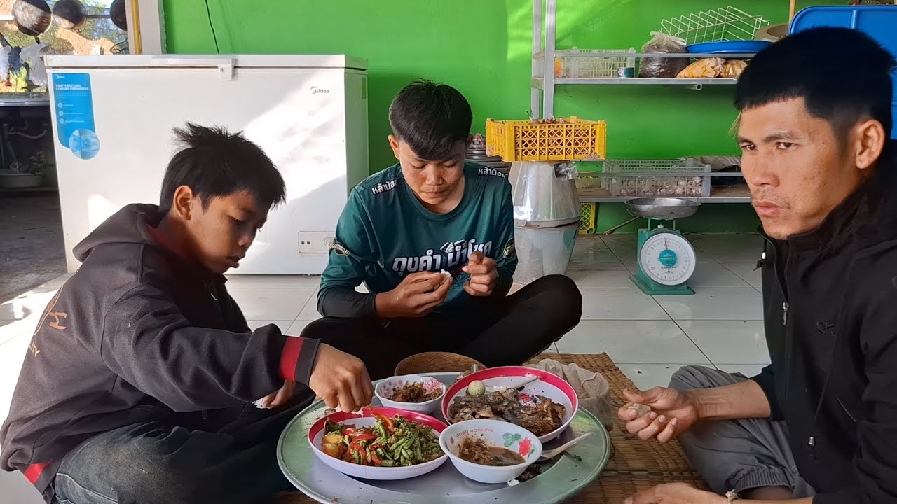 ตำถั่วปิ้งปลาปิ้งเขียดกินข้าวเช้า 2 กุมภาพันธ์ ค.ศ. 2026