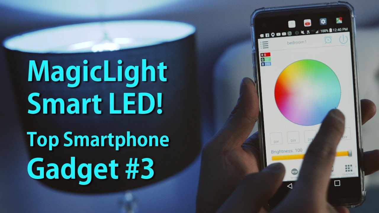 MagicLight Smart LED Review! [Top Smartphone Gadgets #3]
