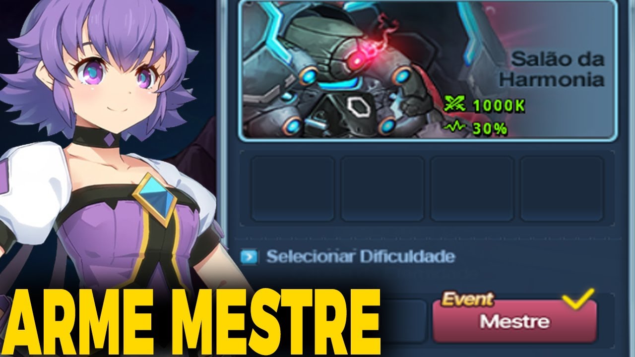 Salao da Harmonia Dificuldade Mestre Arme F2P l Grand Chase Classic