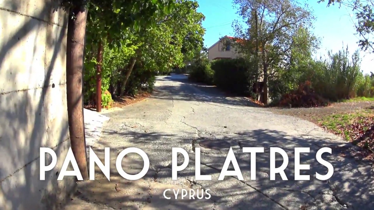 Pano Platres. Cyprus. Walking tour.