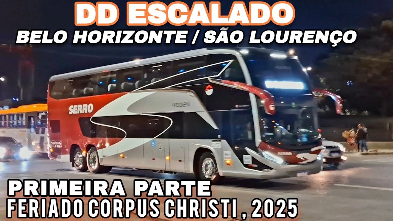 SAÍDA DO FERIADO CORPUS CHRISTI , MOVIMENTAÇÃO DE ÔNIBUS NA RODOVIÁRIA DE BH