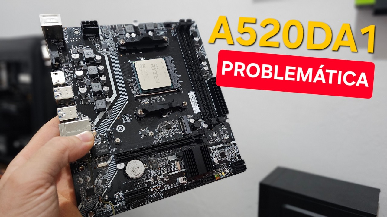 Placa Mãe A520 DA1 - Problemática - White Label