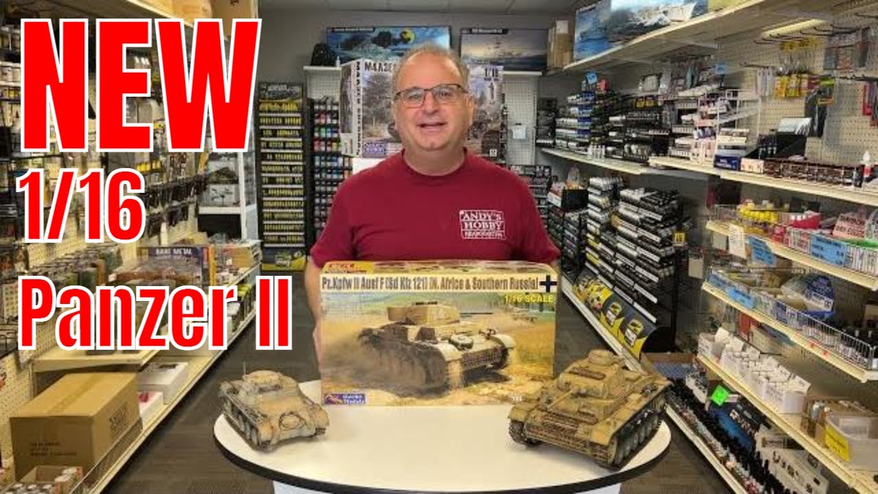 Preview  Gecko Models 1/16 Panzer II ausf F  large scale model