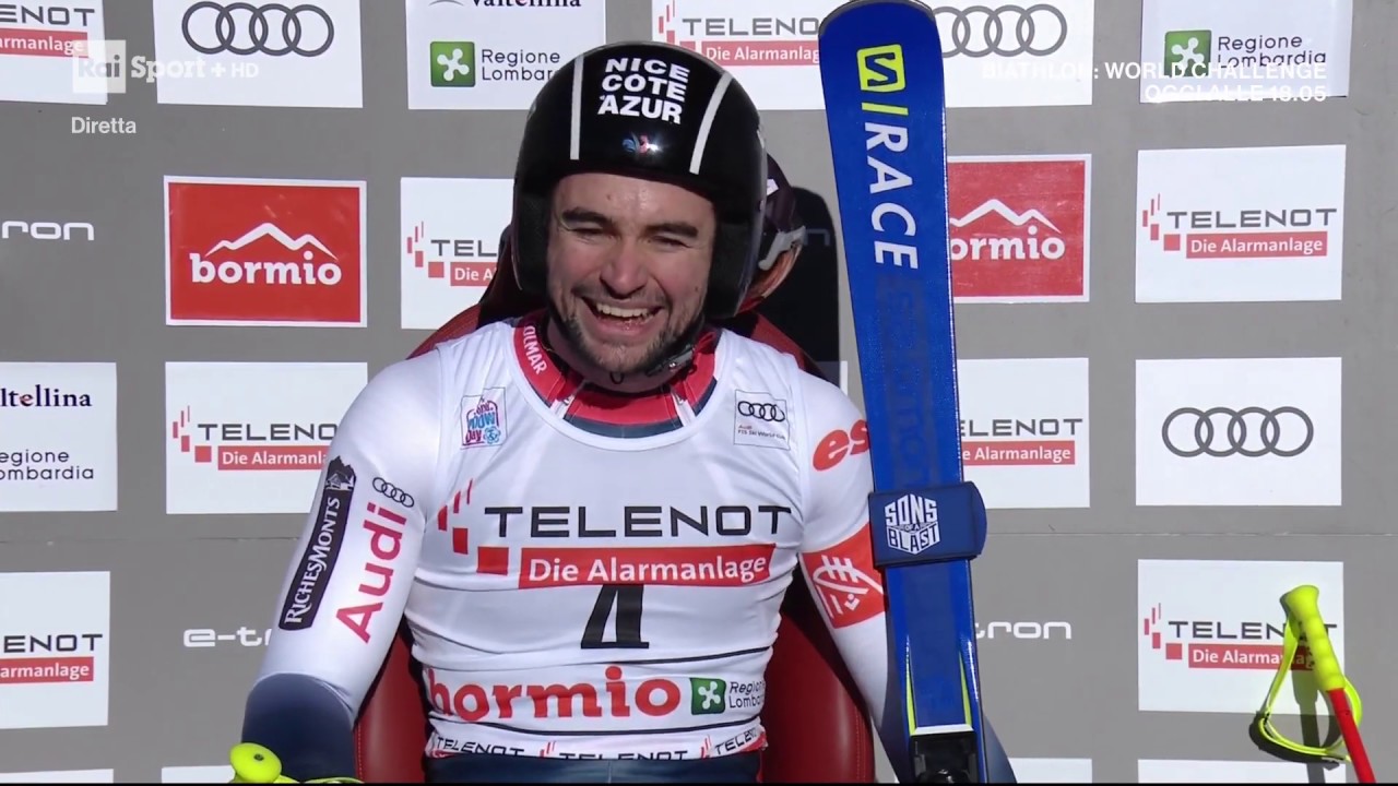 Ski Alpine - Discesa libera - Downhill - Bormio 2019 seconda prova - Vittoria di Dominik Paris