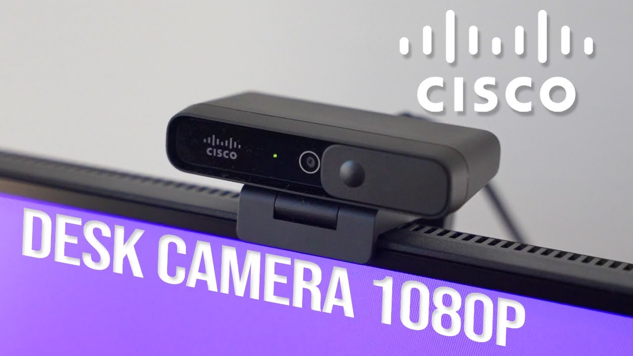 Cisco Desk Camera 1080p - Unboxing, Walk-through, and Impressions