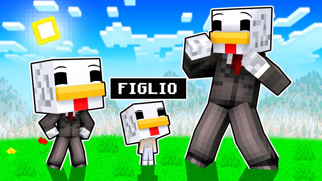 BABYFACCIA VI PRESENTA SUO FIGLIO!!😍👶 È NATO IL FIGLIO DI BABYFACCIA! - MINECRAFT ITA
