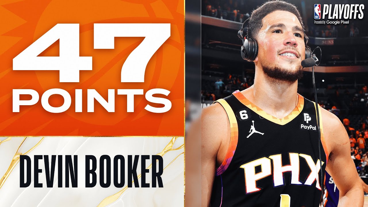 Devin Booker GOES OFF For Career-High Tying 47 Points In Suns Game 5 W!| April 25, 2023 #PlayoffMode