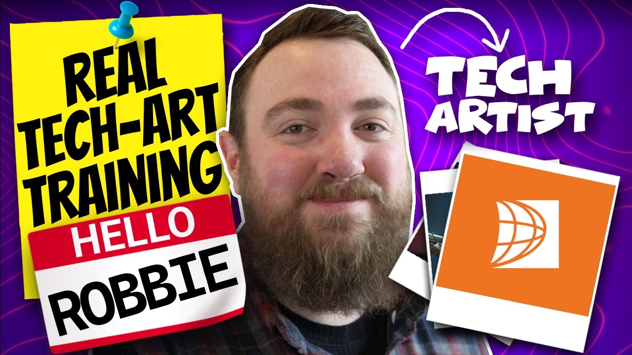 How Technical Artists Are Made? - Tech-Artist & Teacher: Robbie Storm