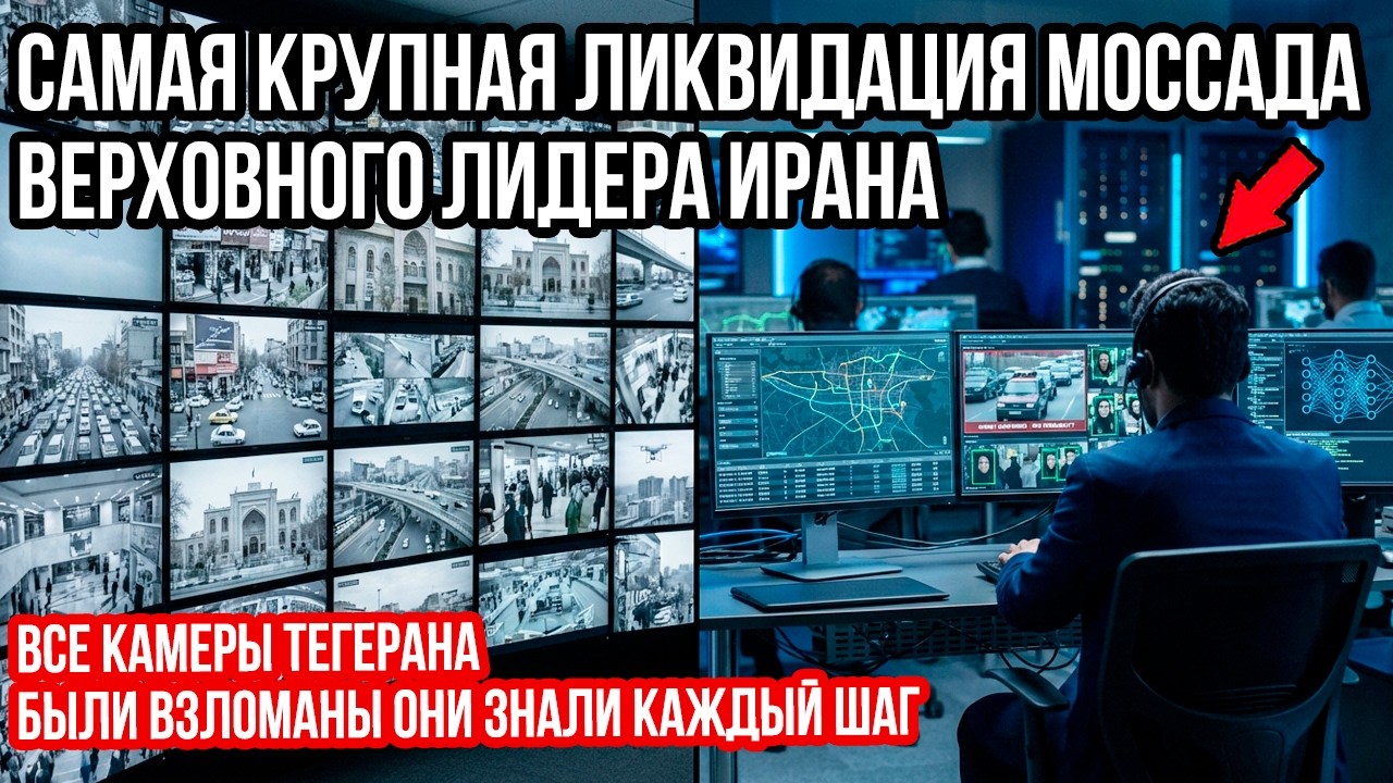 Как Моссад Годами Взламывал Все Камеры Наблюдения Тегерана Чтобы Отследить Верховного Лидера Ирана