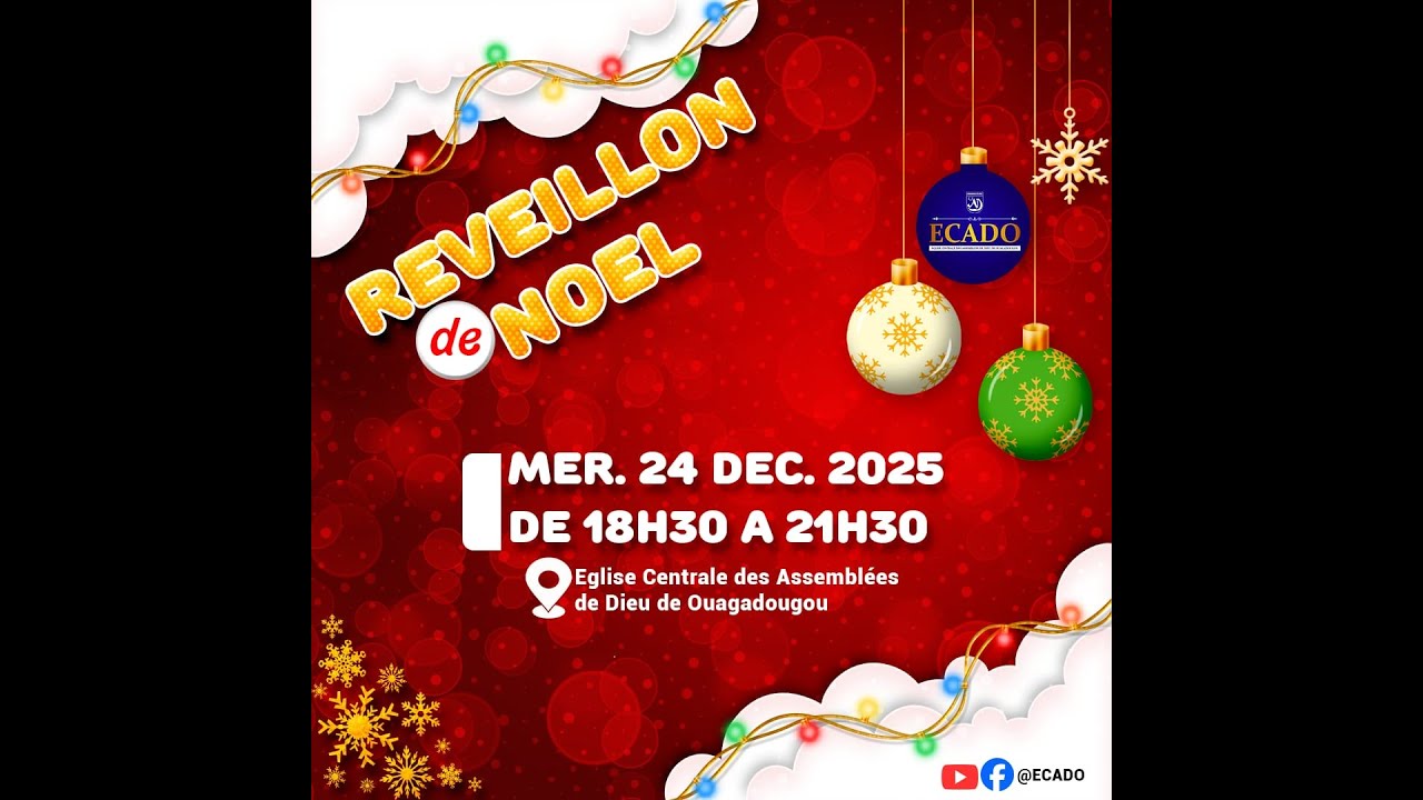 ✝ RÉVEILLON DE NOËL 2025