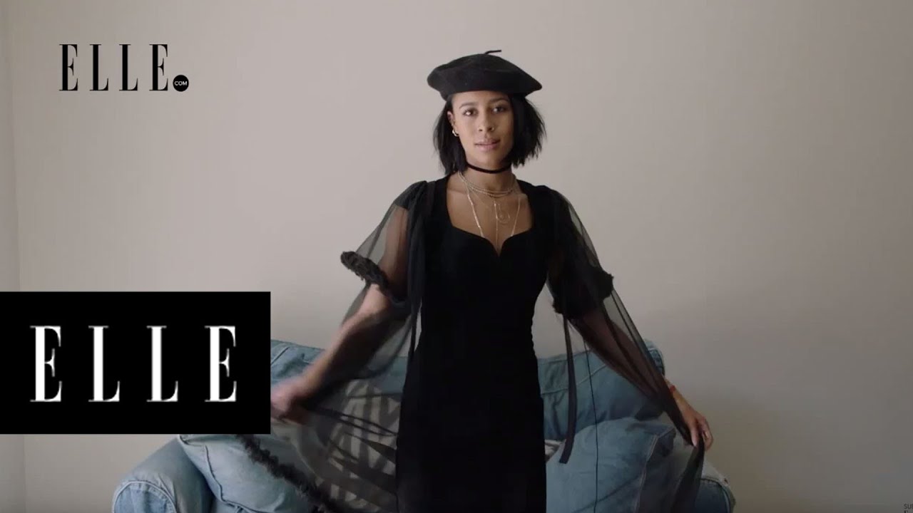 The Perfect Vintage Little Black Dress with Sami Miro | ELLE