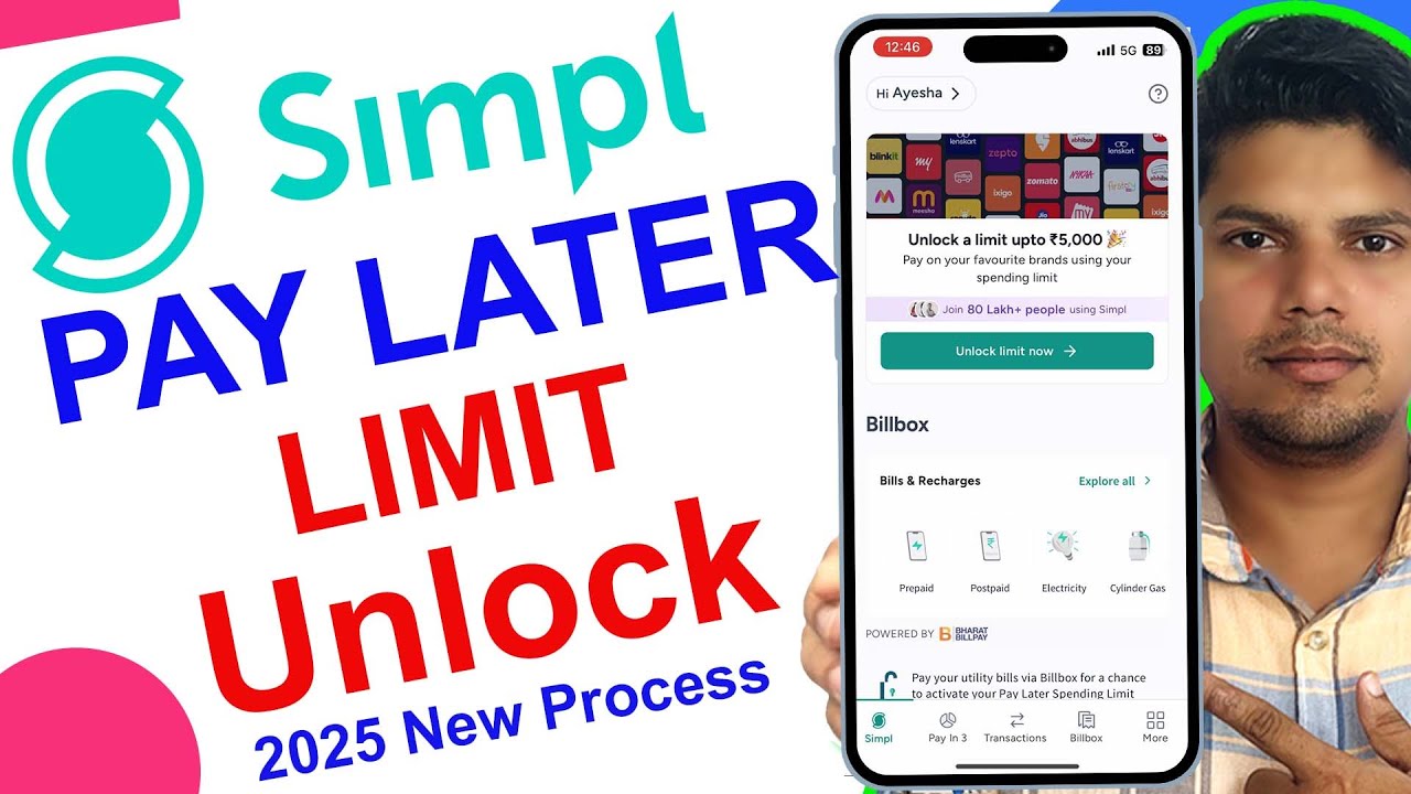 Simpl Pay Later Limit Unlock Process | simpl pay later kaise activate kare 2025 |