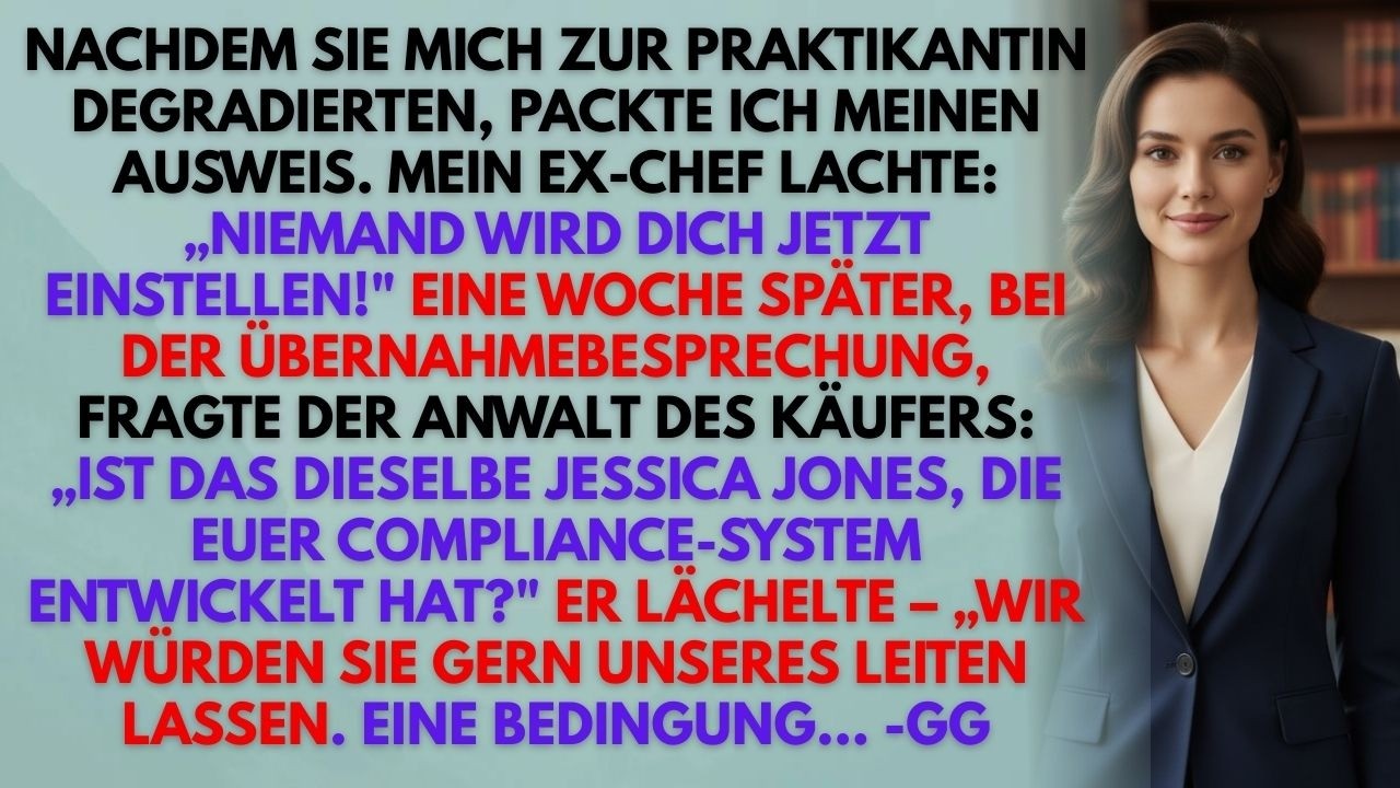 Ich Wurde Zur Praktikantin Degradiert – Dann Entlarvte Ich Meinen Chef Beim Firmenverkauf 💼