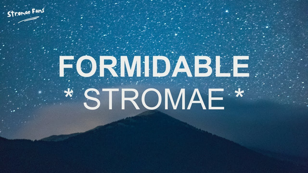 Stromae - Formidable (lyrics)