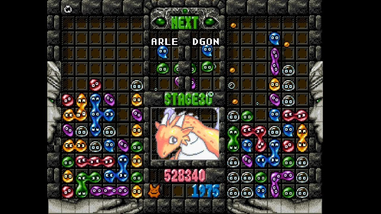 ぷよぷよ通ＳＳ版　通モード/Puyo Puyo 2 Saturn - Rally mode