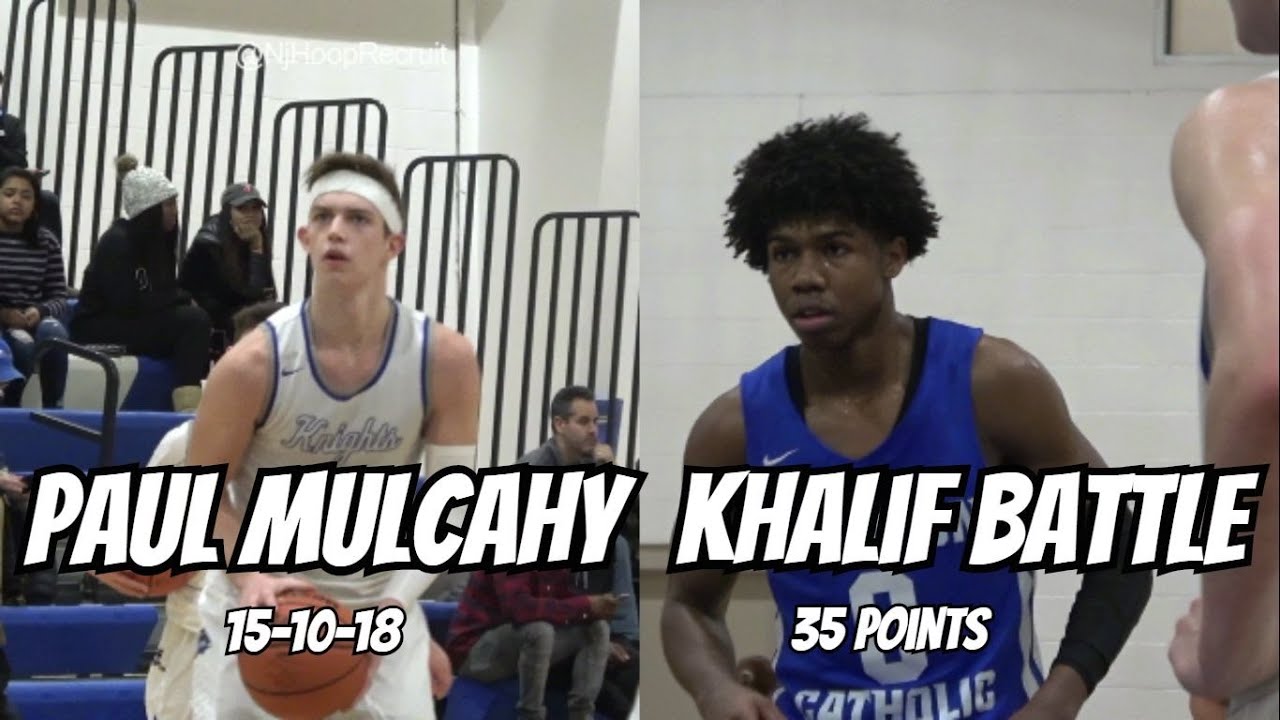 18 DIMES?! Paul Mulcahy vs Khalif Battle | Gill St Bernards/Trenton Catholic - Full Highlights
